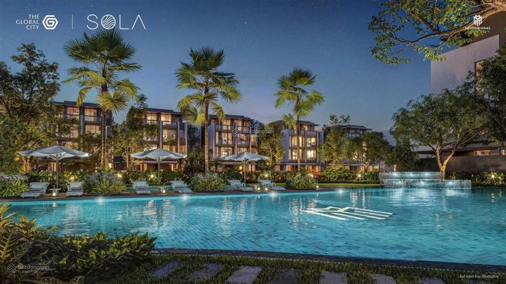 Hot! sola  giỏ hàng thưởng nhà phố liền kề  49,9 tỷ  hướng đn  đối diện công viên thể thao sol