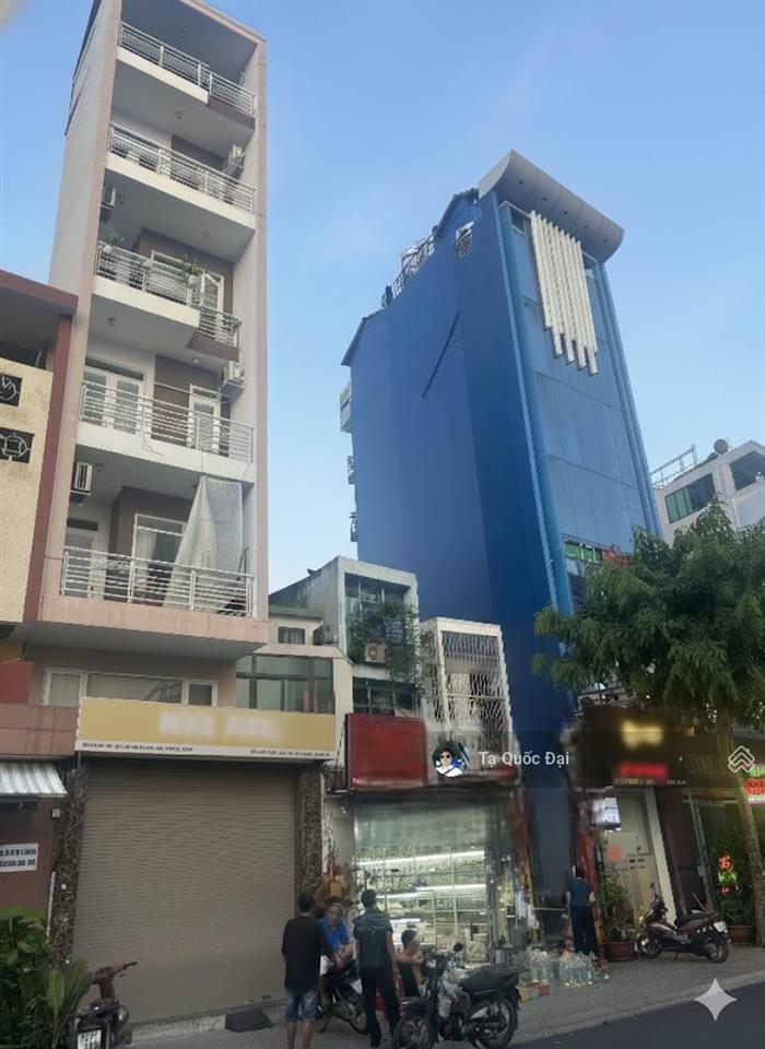 Quận 3  mt nguyễn phúc nguyên (+ mt hẻm nguyễn thông)  71.2m2  6 tầng  25,9 tỷ tl