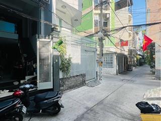 Quận 10  hẻm xe hơi lê hồng phong  4 tầng  43.5m2  13.5 tỷ