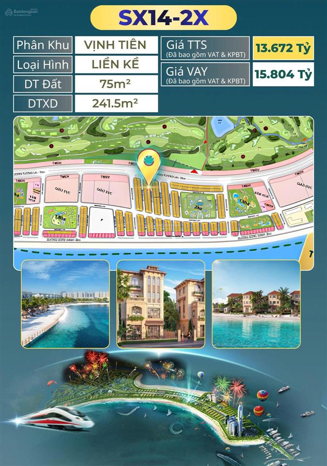 Chính chủ bán cặp căn lk sóng xanh cạnh sân golf giá hời