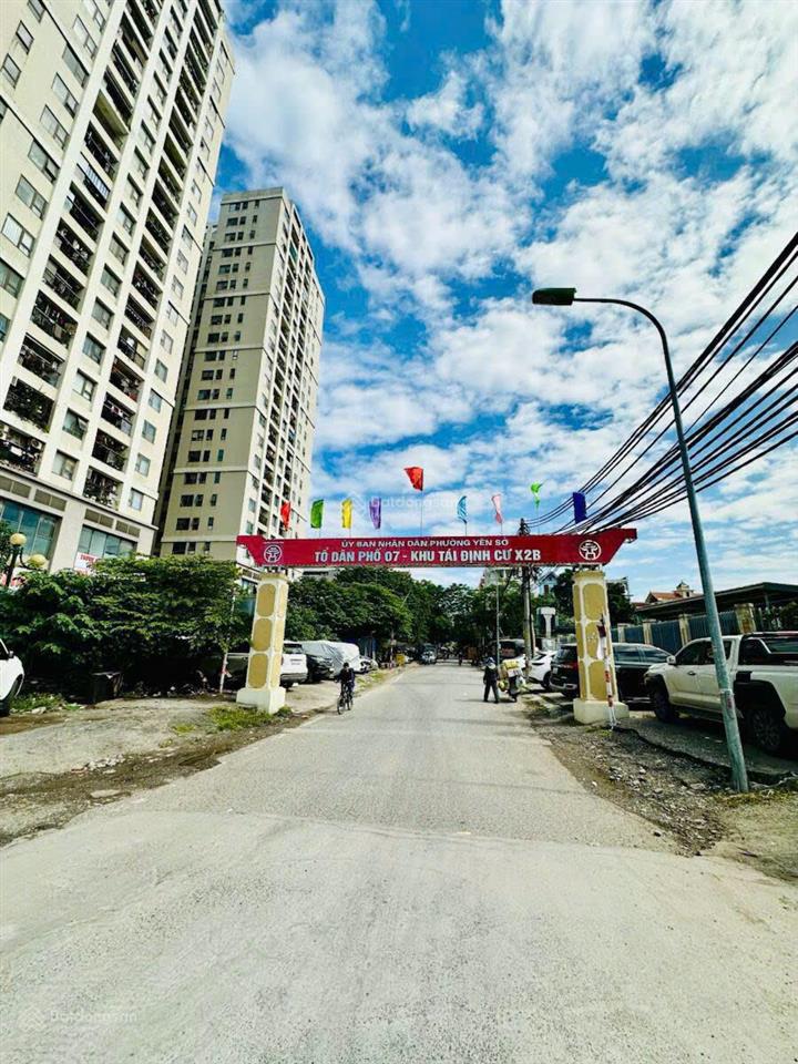 Nhà liền kề x2b yên sở 107m2, 2 tầng, ô tô tránh, 2 mặt trước sau, kinh doanh đỉnh 33.5 tỷ