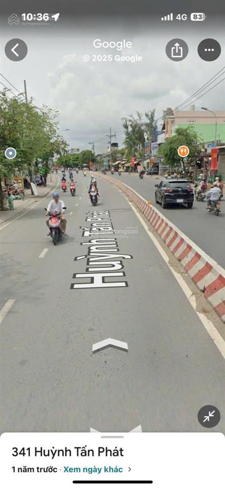 Bán đất sẵn nhà cấp 4 mt huỳnh tấn phát, nhà bè 6x40m vị trí kd cực đắc địa giá tốt nhất kv