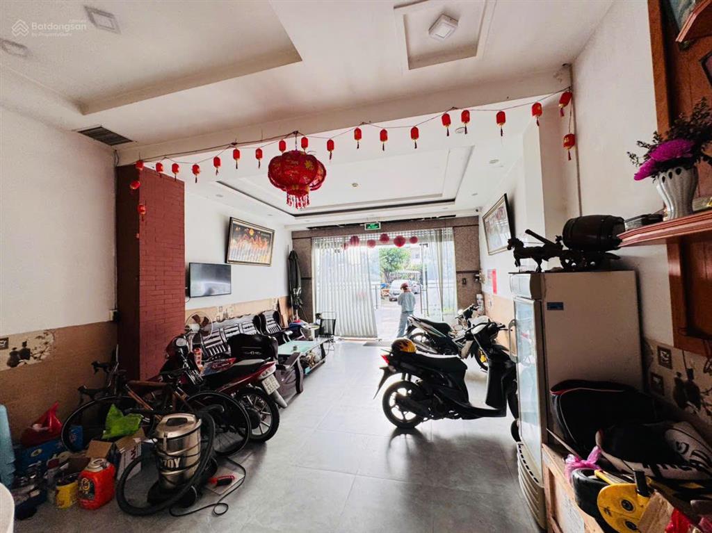 Bán nhà mặt tiền trần thị vững, him lam phú đông, dĩ an | 100m | ngang 5m | 4 tầng hoàn công