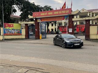 A175. bán đất phú cát  hòa lạc gần trụ sở hành chính, trường học, chợ... 100m2 full ont đường rộng