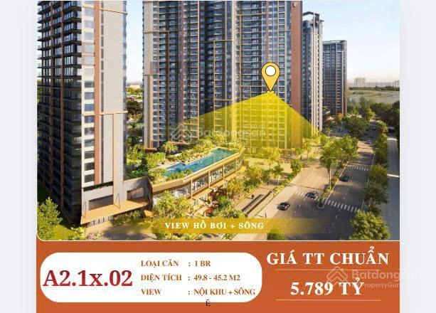 Bán căn 1pn giá gốc cđt chỉ 5,789 tỷ dự án masteri park place  the global city