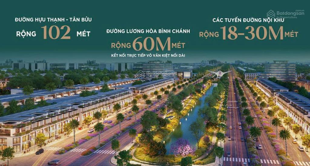Bán đẩt thổ(5x22) xây dựng tự do  sổ hồng riêng sát bình chánh đón sóng hạ tầng vành đai & metro