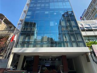 Toà nhà văn phòng quốc hương, p. thảo điền q2, 208m2(8x26) hầm + 7 tầng, hđt 350tr, đường 20m + lề.