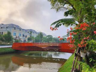 Tôi chính chủ bán liền kề kênh 122m2  30 tỷ (nhà xây 4 tầng)mặt tiền 6m,khúc sông đẹp nhất dự án