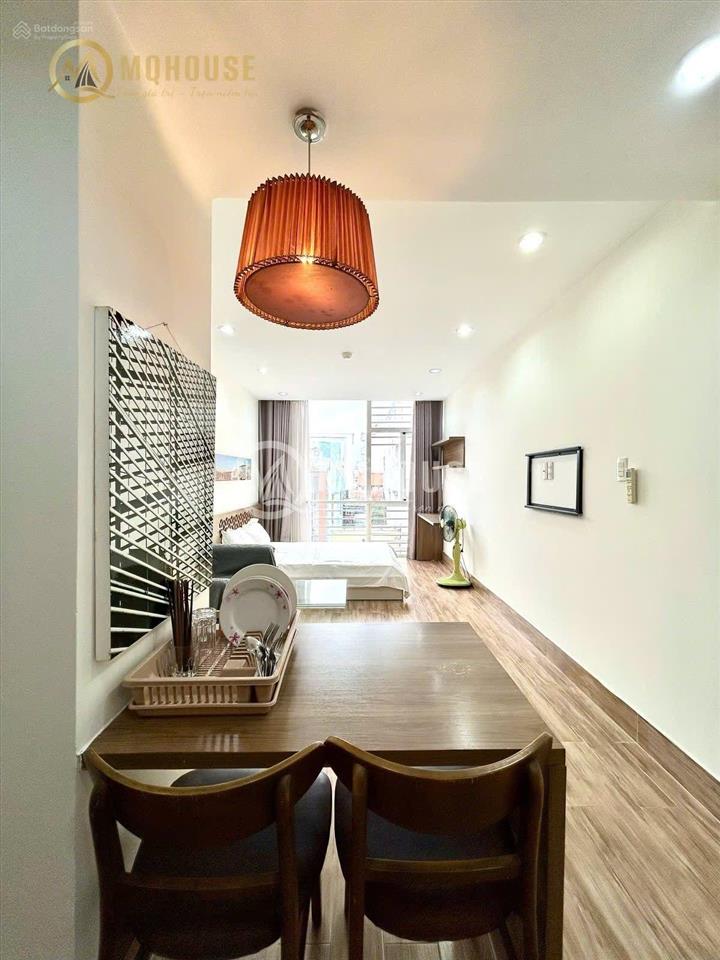 Studio bancol 35m2 có thang máy, bảo vệ 24/24, dọn dẹp phòng, thay drap hàng tuần, đường lê văn sỹ