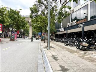 Bán nhà mặt phố trương công giai, sát phố cầu giấy, 100m2. mt 6m. 7 tầng thông sàn. thang máy