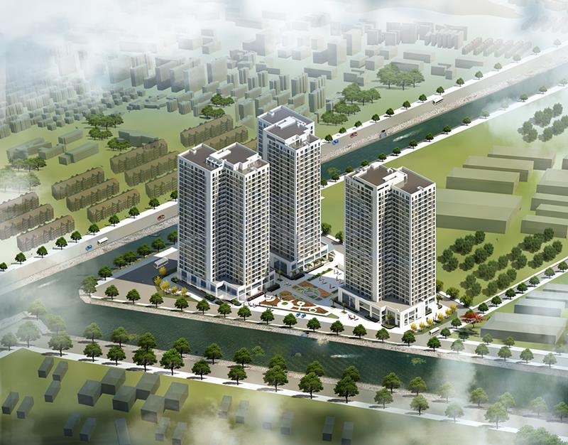 Ch trục 08 ct2 tầng trung đẹp nhất x2 đại kim, 3pn 2vs giá cực tốt 70tr/m2, view 2 hồ thoáng mát