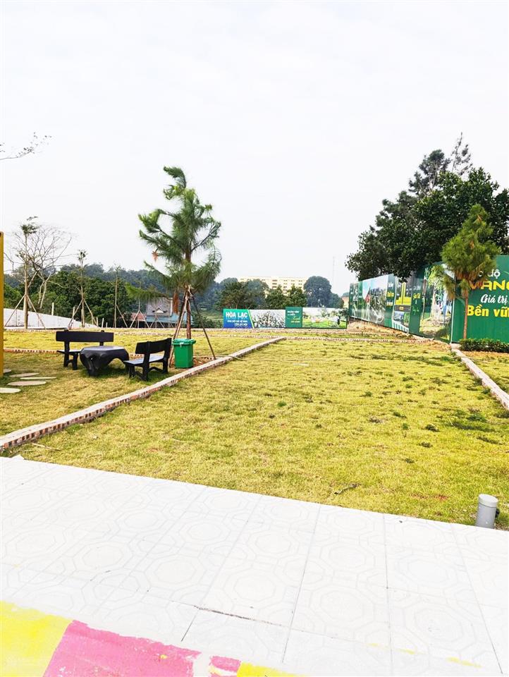 Sinh lời ngay lô đất nền đẹp nhất khu hoà lạc  quốc oai, sát ql21, cạnh khu đô thị lớn, tăng x2