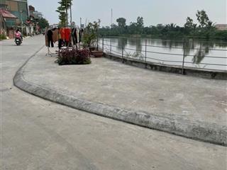 81m đất hiệp thuận đường thông, 1 nhà ra view hồ giá 48 triệu/m²