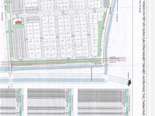 Bán đất cụm công nghiệp tam hiệp  phúc thọ dt 1000m2 giá 12tr/m2