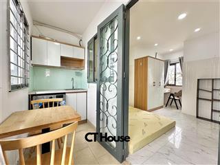 Cho thuê căn hộ 1pn 32m2 tách bếp, ban công ngay lê văn sỹ, full nt cơ bản, phù hợp 1,2 người