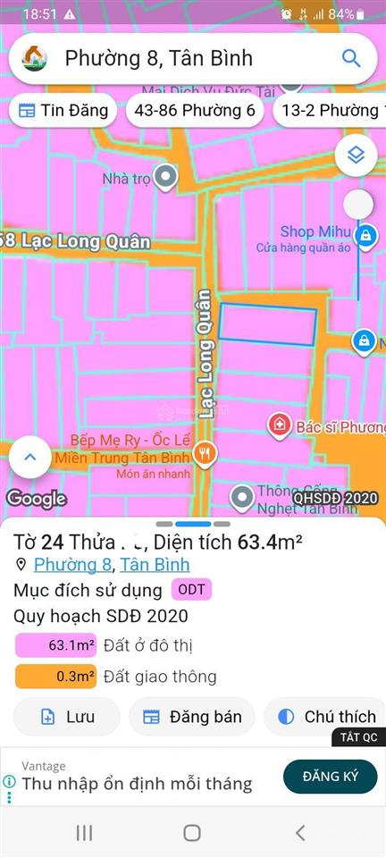 57m2  hxh lạc long quân  p8  tân bình  2 tầng đúc  3pn  lô góc cực thoáng  chỉ 5,7 tỷ tl