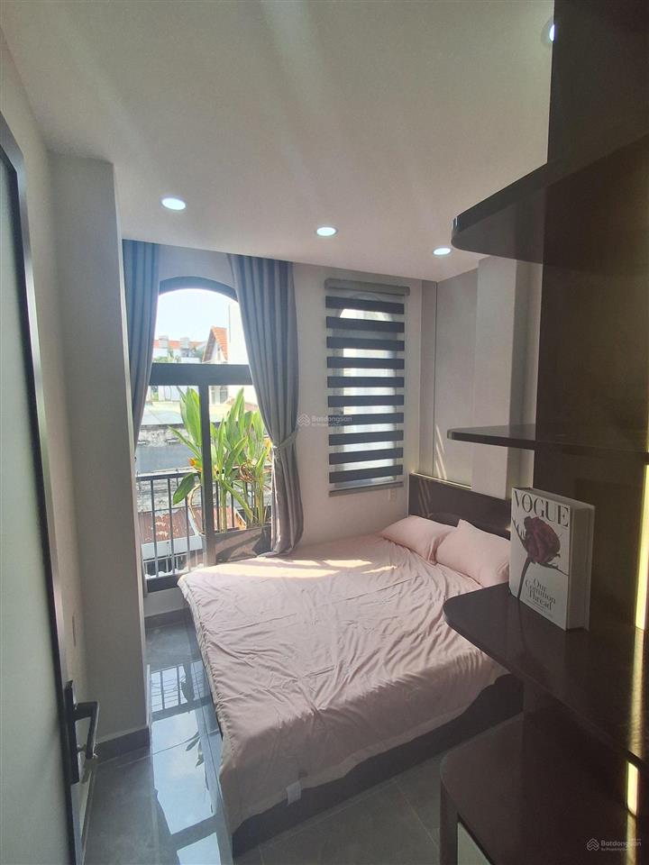 Nhà khu thông tây hội  gò vấp  3 tầng 3pn 3wc có ban công .full nội thất cao cấp nhỉnh 4t