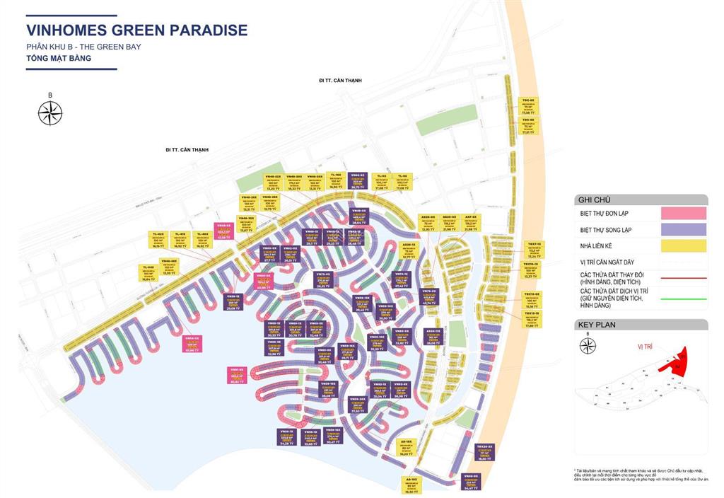 Giỏ hàng đợt 1 liền kề giá từ 10,5tỷ/ 75m2 dự án vinhomes green paradise cần giờ,  0912 282 ***