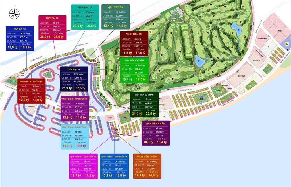 Giỏ hàng đợt 1 liền kề giá từ 10,5tỷ/ 75m2 dự án vinhomes green paradise cần giờ,  0912 282 ***