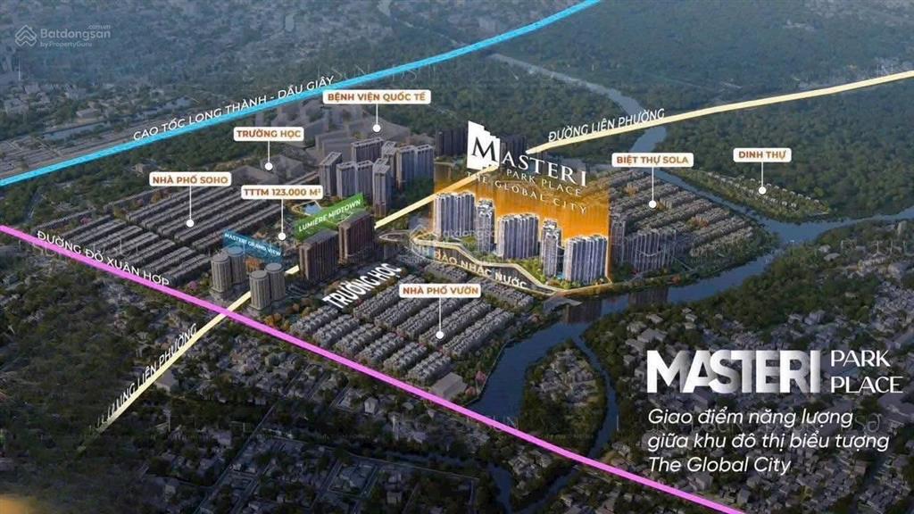Sở hữu ngay căn hộ 2pn 79m2 giá chỉ 8,6 tỷ tại masteri park place  the global city,  0912 282 ***