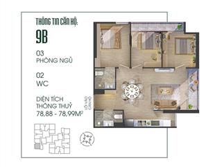 Cần bán căn góc 3n 2wc chung cư the fibonan quý 1/2026 bàn giao