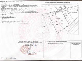 Bán đất vị trí đắc địa đối diện dự án hạ long xanh  tập đoàn vingroup