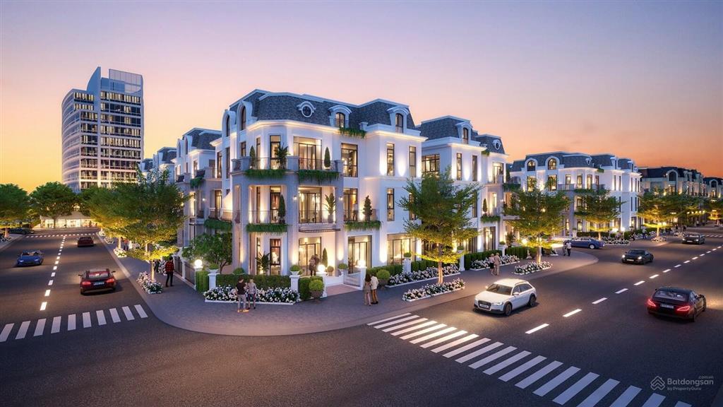 Liền kề gần hồ dt 120m2  18.1 tỷ  dự án alluvia city văn giang, hưng yên