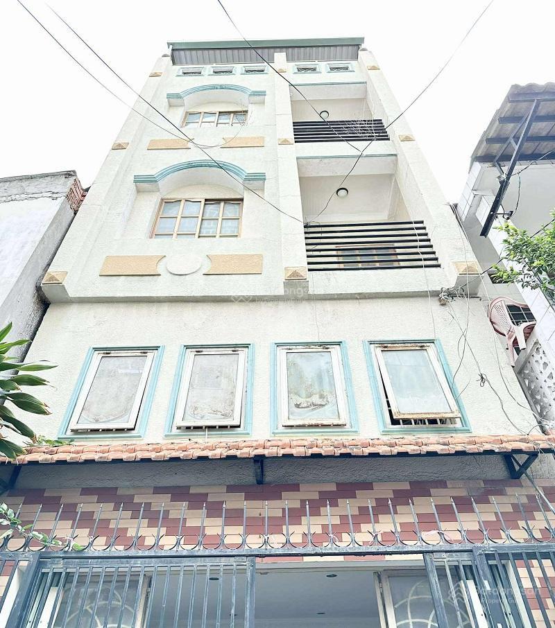 Bán nhà 2 mặt hẻm 4m cao thắng, p17, phú nhuận, 42m2, 5 tầng, 6 phòng cho thuê.