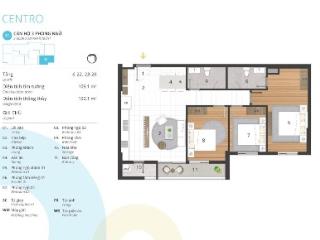 Cực hiếm chủ nhà cần bán gấp trước tết 102m2  3pn  centro  view hồ tây nét  giá chỉ 9,6 tỷ