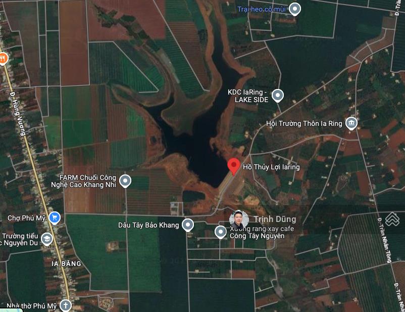 Giảm sâu 500tr, 7097m2 mặt tiền 43m gần hồ ia ring  giá chỉ 1,1 tỷ gấp để đi định cư nước ngoài