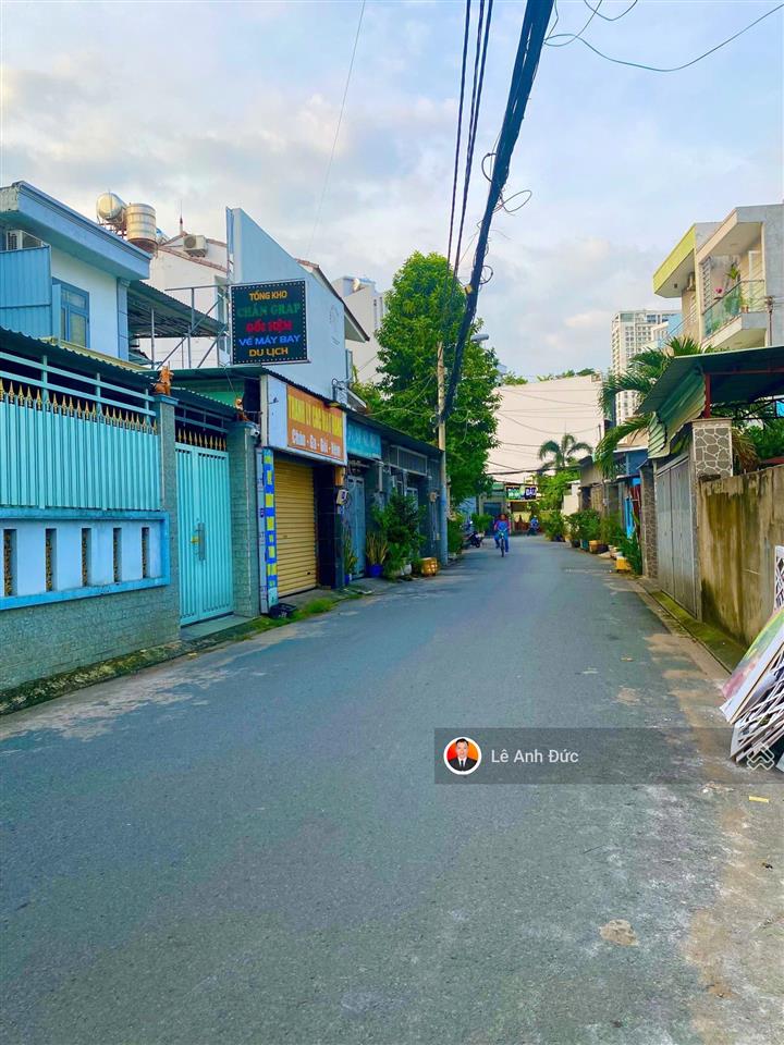 Nhà mặt tiền đường rộng 8m 1 trệt 1 lầu 2pn, bình trưng tây quận 2 ra nguyễn duy trinh 200m