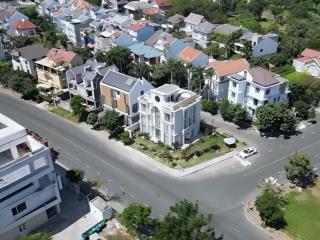 Siêu phẩm căn góc 3 mt đẹp nhất nam thông 2 đường c và đường tân phú  pmh  q. 7. dt 371m2 