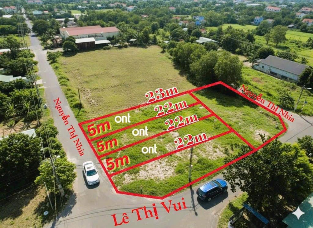 Chủ gửi tôi bán gấp lô đất nền đường nhựa thông 5*22m tc giá 1.25 tỷ tl mạnh. mong gặp kh thiện trí
