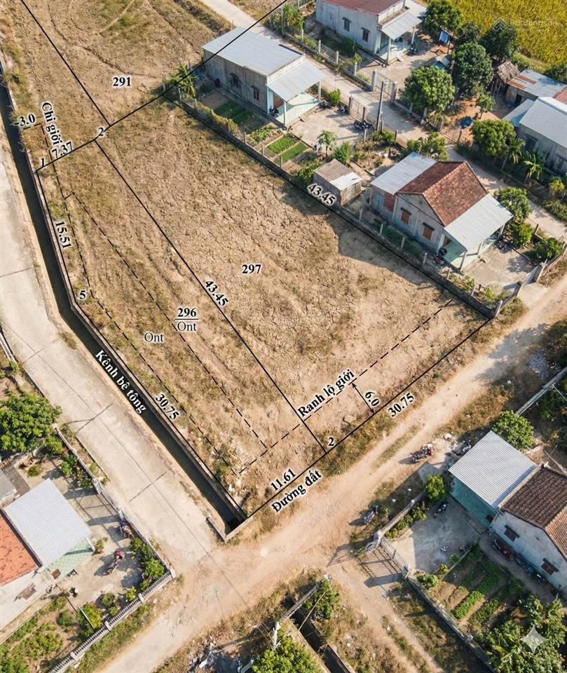 Bán đất hồ văn tắng, 3,25 tỷ, 510.7m2 (160m2 thổ cư), củ chi, hcm giá cực chất uy tín