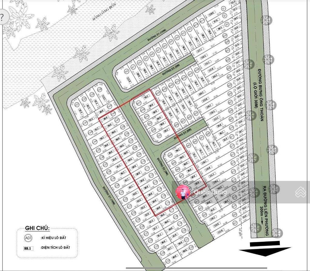 Siêu đẹp  lô góc 2 mặt tiền kdc vạn phát đạt đường bưng ông thoàn dt 99.3m2 ngang 6.4m  giá 7.1tỷ