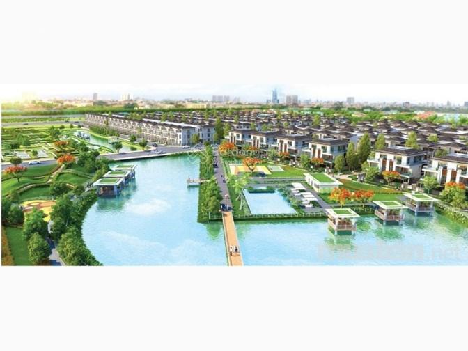 Bán nhà biệt thự song lập khu cảnh đồi, mặt tiền đường lớn 17m, phú mỹ hưng, quận 7, giá 79 tỷ