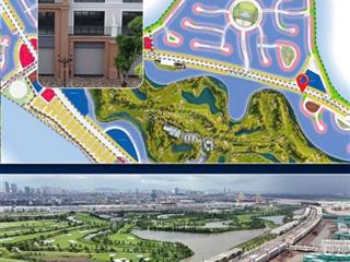 Tla418 shophouse 3 tầng hiếm tại golf land, vinhomes royal island giá 9,xx tỷ