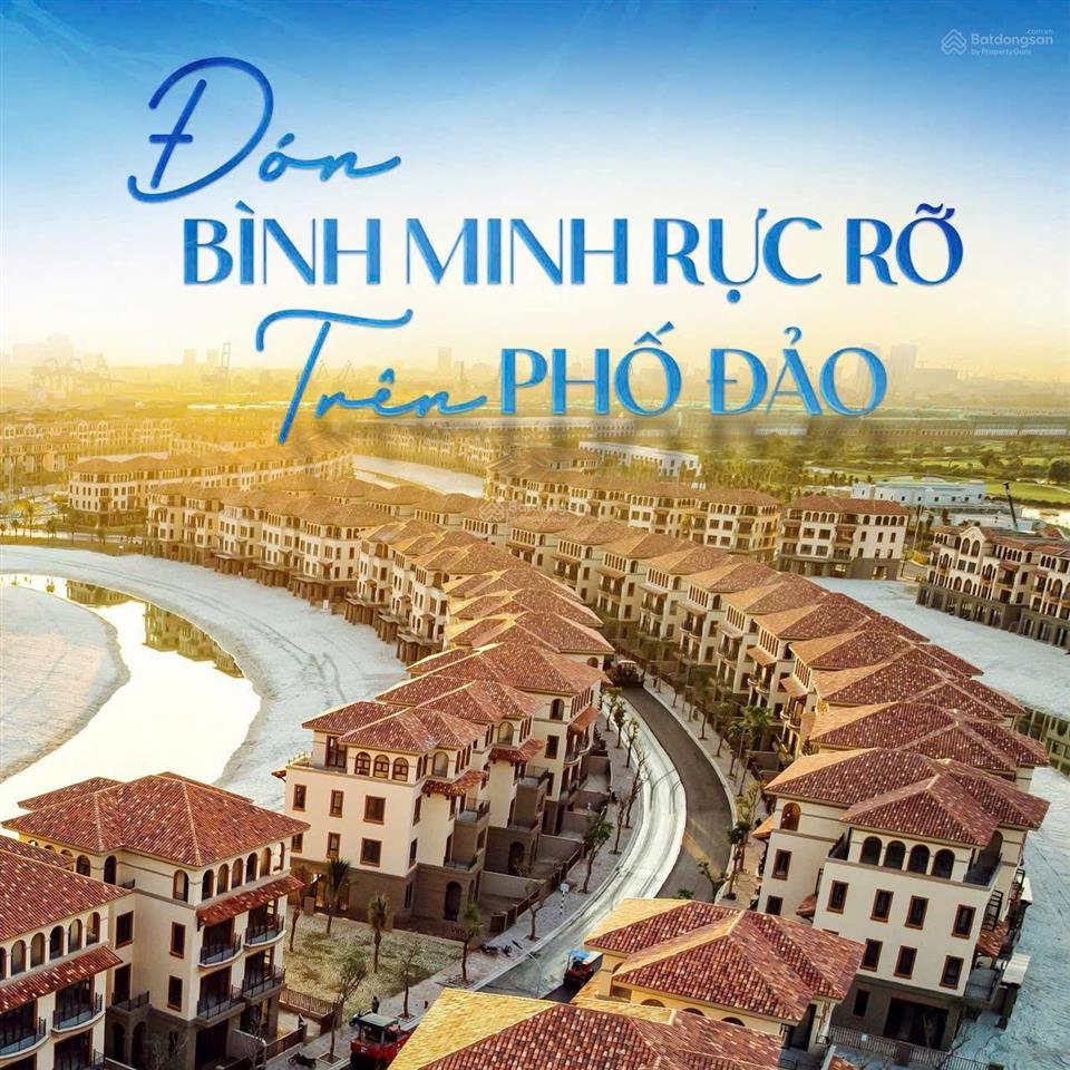 Tla418 shophouse 3 tầng hiếm tại golf land, vinhomes royal island giá 9,xx tỷ