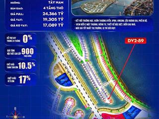 Dv289 biệt thự song lập rẻ nhất khu đảo vua, gần vincom, cực đẹp view trước mặt rộng thoáng