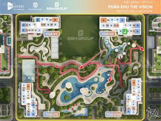 Bán căn 1pn + 1 rộng 52.6m2, tầng đẹp, view bể bơi tòa v2 masteri era landmark.  0942 044 ***