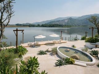 Chính chủ giảm giá 500tr cho lô đất bám hồ tại thôn 6 xã hoà lạc, giáp fpt, cnc và cổng số 9 đhqg