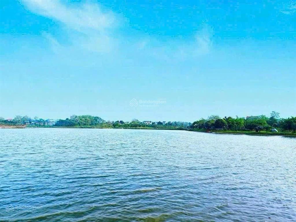 Đất hoà lạc  ảnh thật hàng chính chủ gửi bán nhanh 340m150tc trước mặt là hồ to giá 1xtr/m