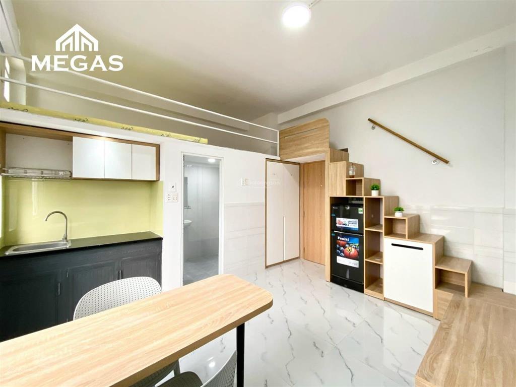 Phòng trọ có gác ~30m2 thạnh mỹ lợi, quận 2 thiết kế tối giản, không gian rộng rãi