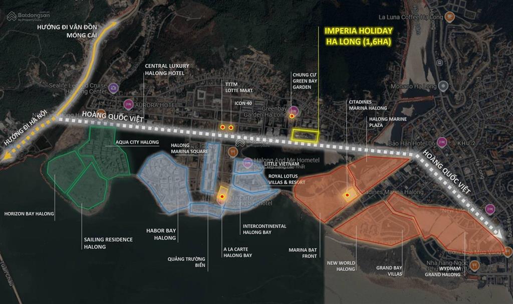 Imperia holiday hạ long tầng 1520  6xtr/m2 view chính biển, ck chỉ 6xtr/m2, cđt mik.3pn , studio