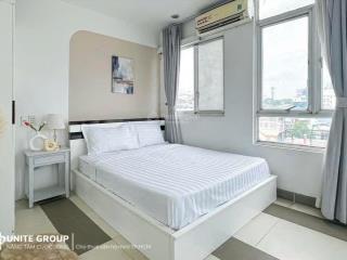 Căn hộ studio 2pn, 1pk full nội thất 50m2 ngay trường sa gần quận 1 , quận 3, bình thạnh, tân bình