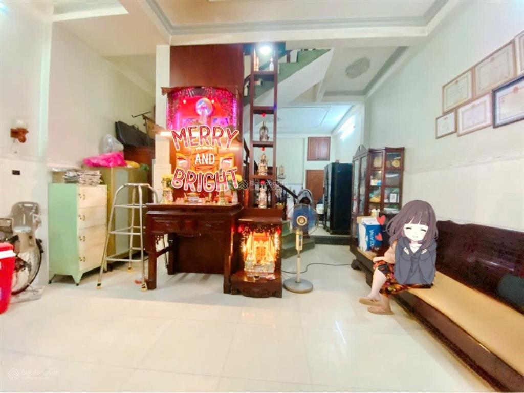 Ngay emart gò vấp  phan huy ích  52.5m  ngang 5.6m  2 tầng  btct  hoàn công nhỉnh 5 tỷ.