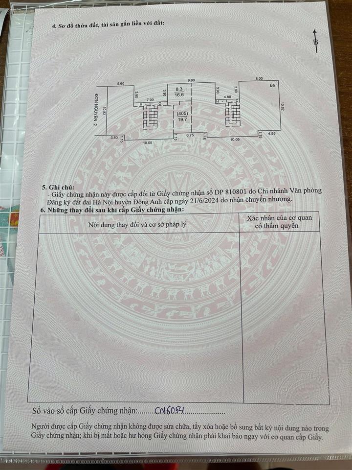 Chính chủ bán tập thể nguyên khê, tt đông anh 30m2 sổ đỏ riêng 1 tỷ hơn