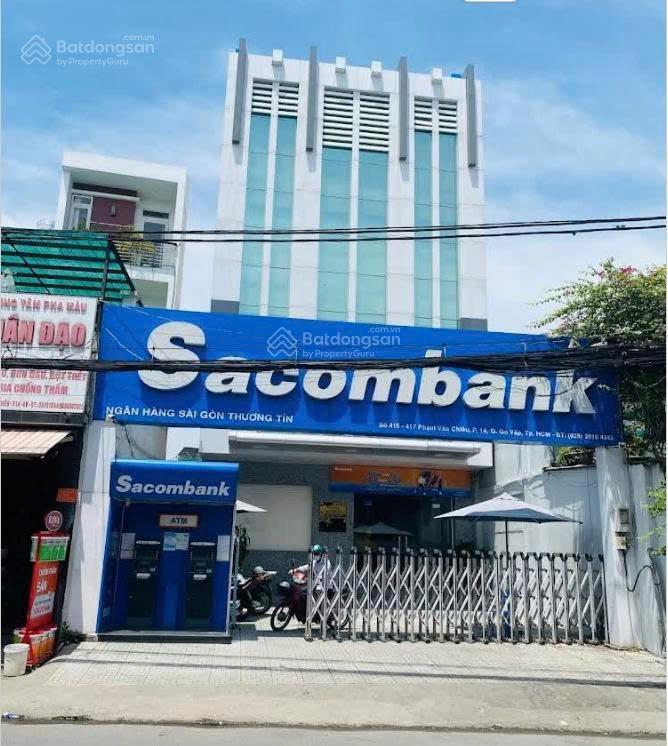 Nhà đang cho sacombank thuê 120 triệu cần bán,dt 10x38m, 500m2 đất, 5 tầng, giá 62 tỷ  0919 818 ***