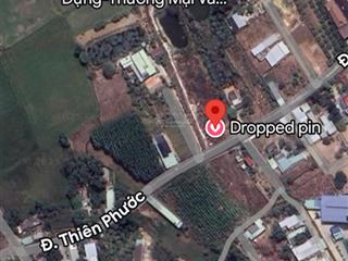 Bán đất chính chủ 290m² (100m² thổ cư) hẻm 4.5m đường thiên phước thị trấn bà tô giá 2.1 tỷ có tl