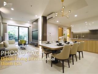 Hàng hiếm masteri park place độc quyền 1pn+, 2pn view hồ bơi, kênh đào nhạc nước giá chỉ từ 6.1 tỷ